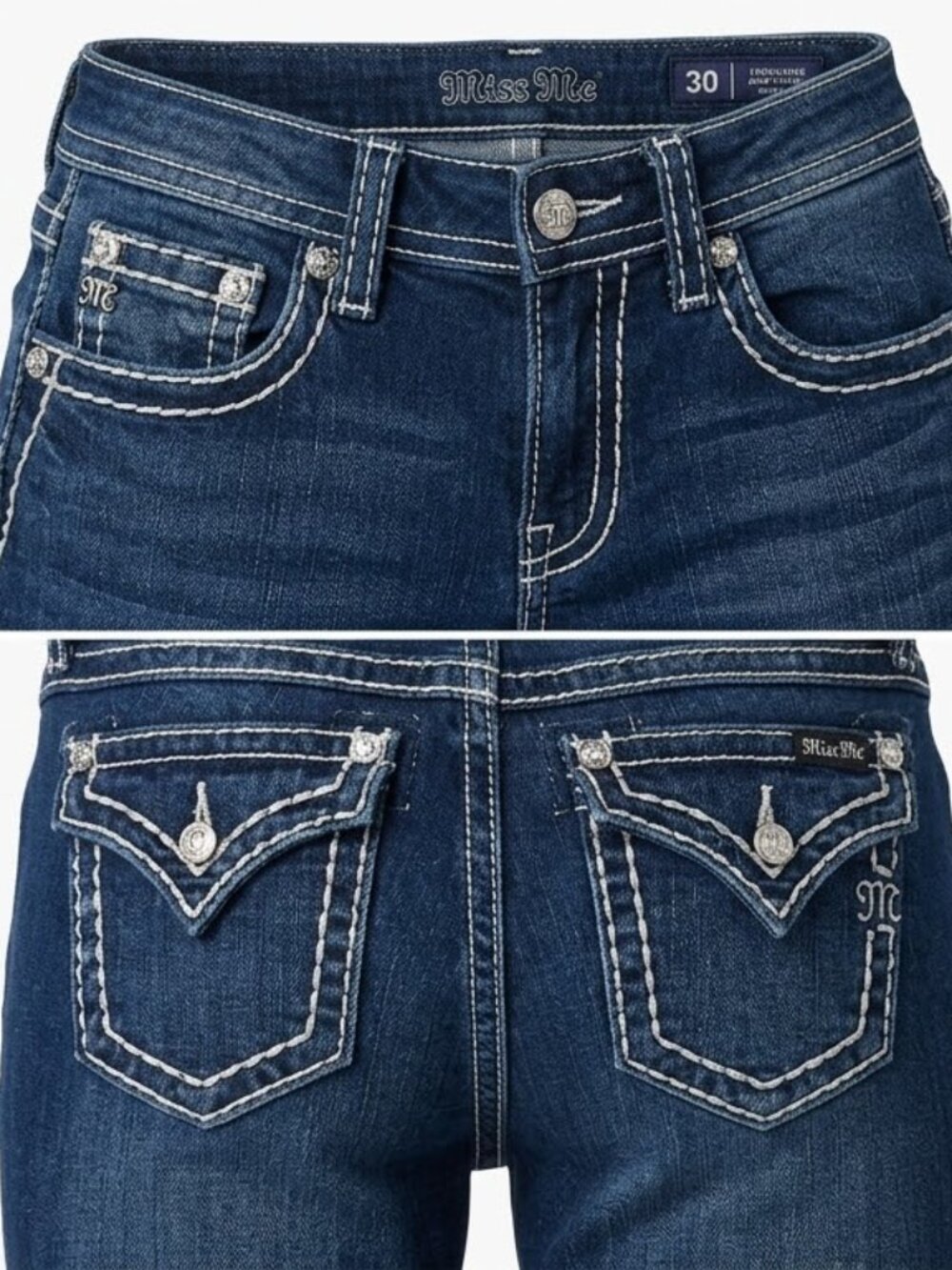 Miss Me Chloe Bootcut Jeans Size 30x34